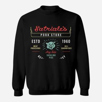 Meat Market Funny Meat Pork Store Satriales Lover Gift Sweatshirt Sweatshirt | Crazezy DE