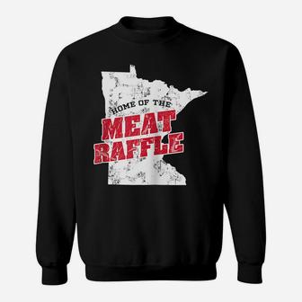 Meat Raffle Shirt Where Dreams Come Vintage Minnesota Raglan Baseball Tee Sweatshirt | Crazezy UK