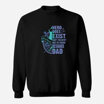 Meet My Designer Dad Jobs Gifts Sweatshirt - Thegiftio UK