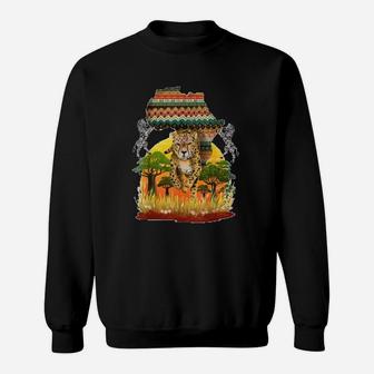 Melanin Popping Animal Design Sweatshirt - Thegiftio UK