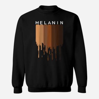 Melanin Shades Black Pride Black History Funny Gift Sweatshirt | Crazezy