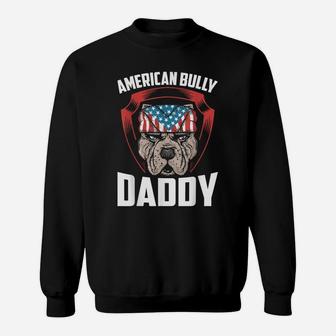 Mens American Bully Daddy Dog Owner | Dog Dad American Bully Sweatshirt | Crazezy