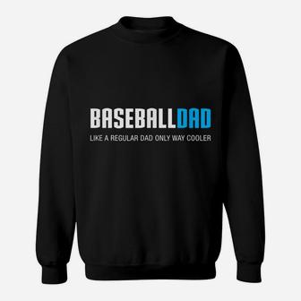 Mens Baseball Dad Shirt, Funny Cute Father's Day Gift Sweatshirt | Crazezy