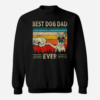 Mens Best Belgian Malinois Dad Ever Bump Funny Dog Dad Fathers Sweatshirt | Crazezy UK