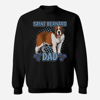 Mens Boys Saint Bernard Dad Dog Owner Quote St Bernard Sweatshirt | Crazezy DE
