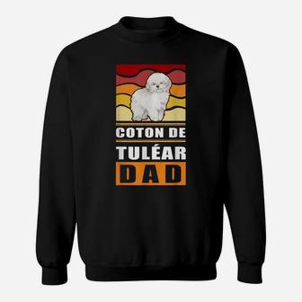 Mens Coton De Tulear Dad | Dog Owner Coton De Tulear Sweatshirt | Crazezy UK