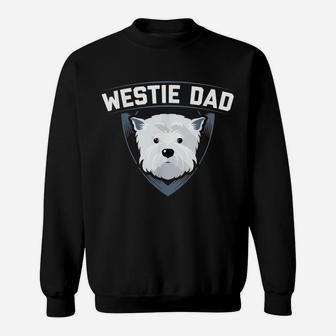 Mens Westie Dad Dog Owner West Highland White Terrier Sweatshirt | Crazezy UK