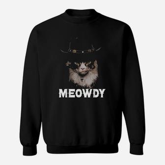 Meowdy Cowboy Cat Sweatshirt - Thegiftio UK