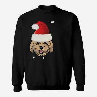 Merry Christmas Goldendoodle Funny Golden Doodle Dog Gift Sweatshirt | Crazezy AU