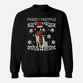 Merry Christmas Ornament Rat Terrier Xmas Santa Sweatshirt | Crazezy AU