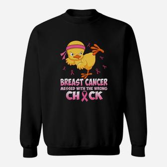 Messed With The Wrongs Chick Sweatshirt | Crazezy AU