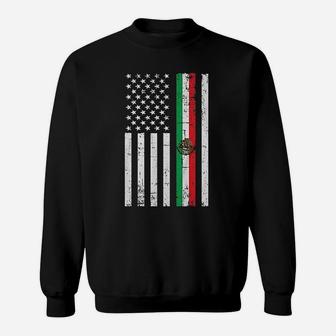 Mexican American Flag Sweatshirt | Crazezy UK