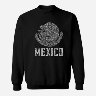 Mexican Eagle Coat Of Arms Mexico Sweatshirt | Crazezy