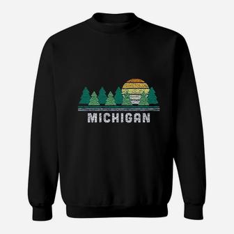 Michigan Pride Great Lakes State Up North Triblend Sweatshirt - Thegiftio UK