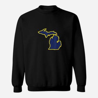 Michigan U Of M Michigan Sweatshirt - Thegiftio UK