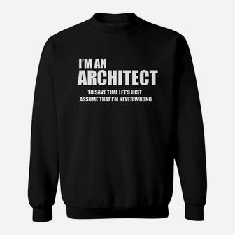 Milky Way Architect Funny Architect Sweatshirt - Thegiftio UK