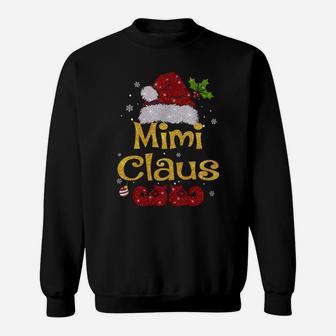 Mimi Claus Shirt Christmas Pajama Family Matching Xmas Sweatshirt | Crazezy