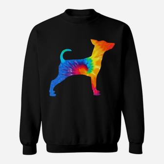 Miniature Pinscher Minpin Tie Dye Dog Mom Dad Lover Cute Sweatshirt | Crazezy DE