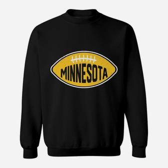 Minnesota Football Laces Retro Game Day Sweatshirt | Crazezy CA