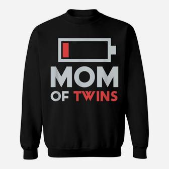Mom Of Twins Shirt Gift From Son Daughter Twin Mothers Day Sweatshirt | Crazezy AU