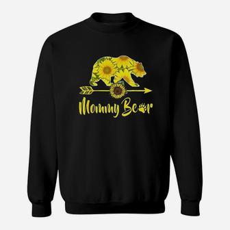 Mommy Bear Sunflower Sweatshirt | Crazezy CA