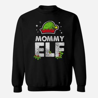 Mommy Elf Matching Family Christmas Sweatshirt | Crazezy CA