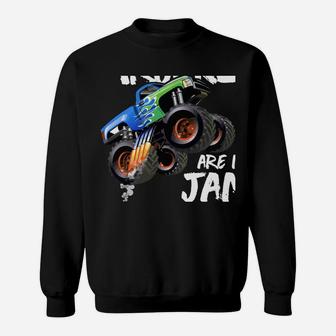 Monster Truck Are My Jam Vintage Retro Racing Trucks Lover Sweatshirt | Crazezy AU