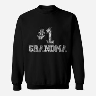 Mother's Day Gift Shirt - 1 Grandma - Number One Tee Sweatshirt | Crazezy