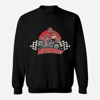Motocross Racing Sweatshirt - Monsterry
