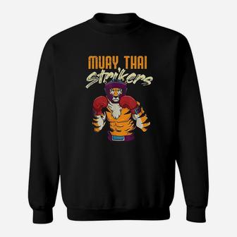 Muay Thai Tiger Thai Boxing Sweatshirt - Thegiftio UK