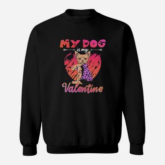 My Dogs Is My I Love Mom Valentine Sweatshirt - Monsterry