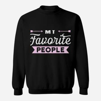 My Favorite People Call Me Nana Long Sleeve Shirt Gift Idea Sweatshirt | Crazezy CA