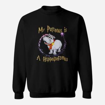 My Patronus Is A Hippopotamus Sweatshirt | Crazezy UK