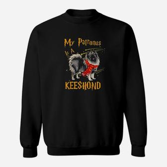 My Patronus Is A Keeshond For Dog Lovers Sweatshirt | Crazezy CA