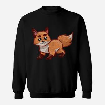 My Spirit Animal Is A Fox Funny Animal Quote Christmas Gift Sweatshirt | Crazezy CA