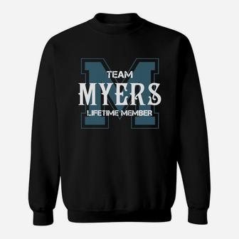 Myers Shirts - Team Myers Lifetime Member Name Shirts Sweatshirt - Thegiftio UK