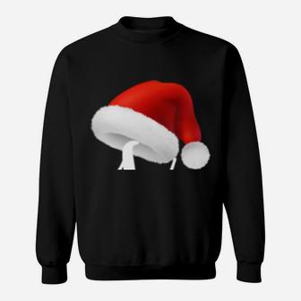 Nana Claus Grandma Women For Christmas Santa Plaid Sweatshirt | Crazezy