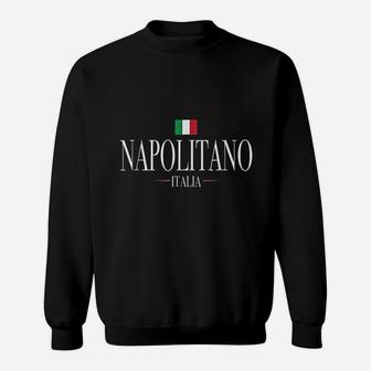 Napolitano Italia Italian Flag Sweatshirt - Thegiftio UK