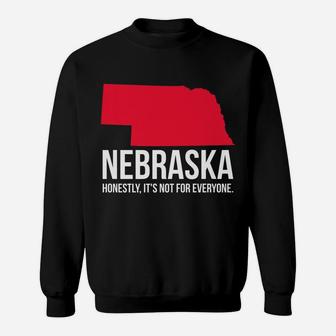 Native Cornhusker State Funny I Love Nebraska Sweatshirt | Crazezy