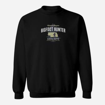 Nebraska Bigfoot Hunter Funny Sasquatch Sweatshirt - Thegiftio