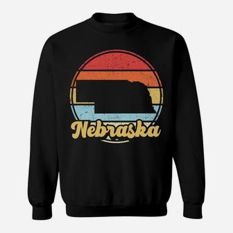 Nebraska Roots Vintage Nebraska Native Home State Pride Ne Sweatshirt | Crazezy UK