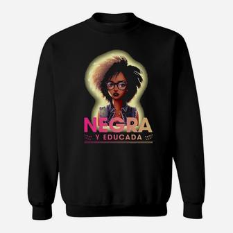 Negra Y Educada Sweatshirt - Monsterry UK