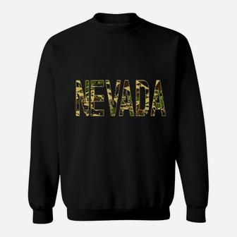 Nevada Camo Distressed Sweatshirt - Monsterry