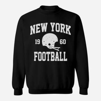 New York Football Athletic Vintage Sports Team Fan Sweatshirt - Monsterry DE