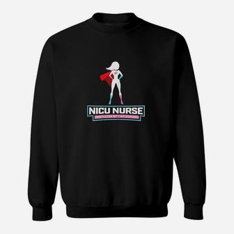 Nicu Nurse Protector Of Tiny Humans Superhero Sweatshirt | Crazezy AU