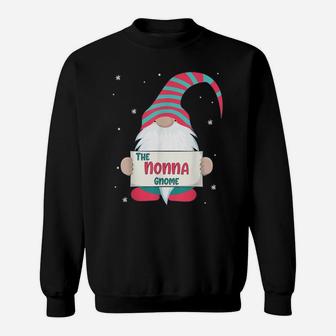 Nonna Gnome Family Matching Christmas Cute Gift Pajama Sweatshirt | Crazezy