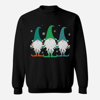 Nordic Garden Gnome Funny Santa Gardening Love Gardener Sweatshirt | Crazezy
