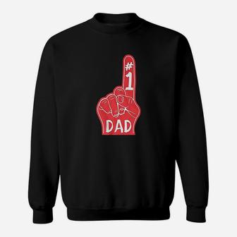 Number 1 Dad Hand Sweatshirt - Thegiftio UK