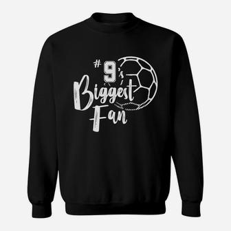 Number 9's Biggest Football Fan Sweatshirt - Thegiftio UK