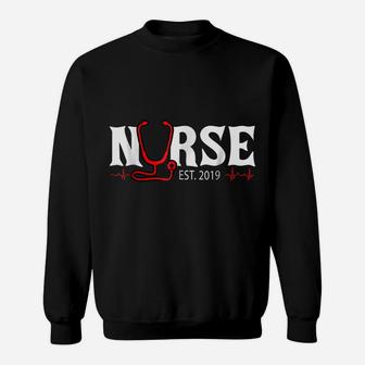 Nurse Grad Shirt Nursing Student Graudation 2019 Tshirt Gift Sweatshirt | Crazezy